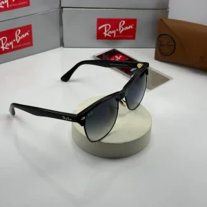 عینک rb-4175 مشکی عدسی هایلایت آبی