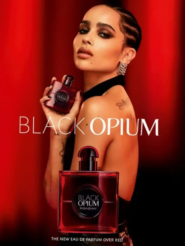 عطر بلک اوپیوم اور رد | Black Opium Over Red - Image 5