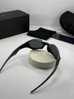 عینک اکلی ماتریکسی فریم تیتانیومی عدسی مشکی - Image 4