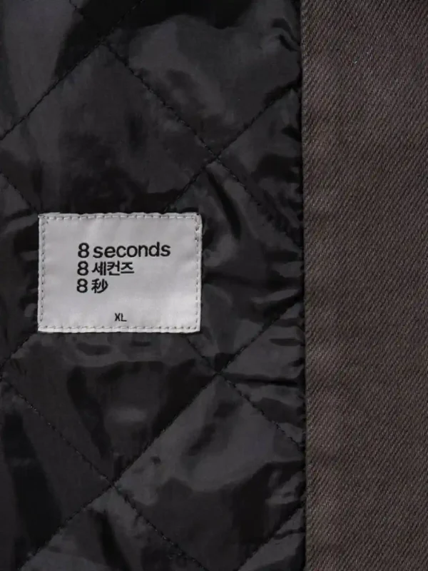 کت وینتیج قهوه ای کره ای 8seconds - Image 10