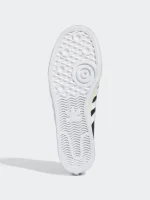 کتونی آدیداس مدل  adidas Originals Men's Nizza Sneaker, Core Black/White/Vivid Red - Image 5
