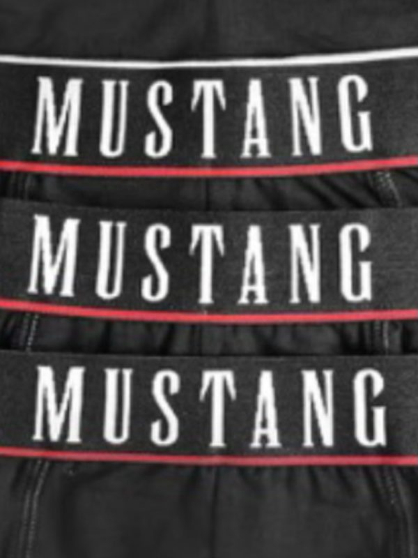 شورت مردانه Mustang مشکی - Image 6