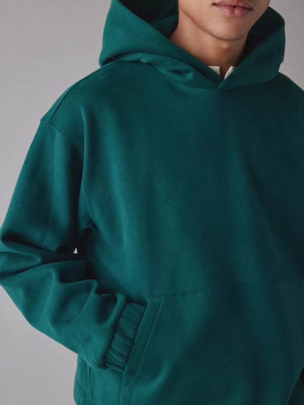 هودی باکسی سبز standard cloth - Image 2