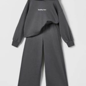 هودی کراپ شلوار بگ بچگانه ZARA
