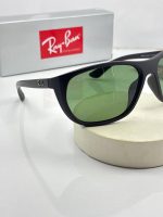 عینک ریبن rb-4307 مشکی مات شیشه سبز - Image 2