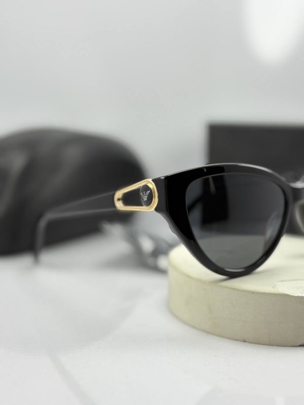 عینک EMPORIO ARMANI مشکی براق - Image 2
