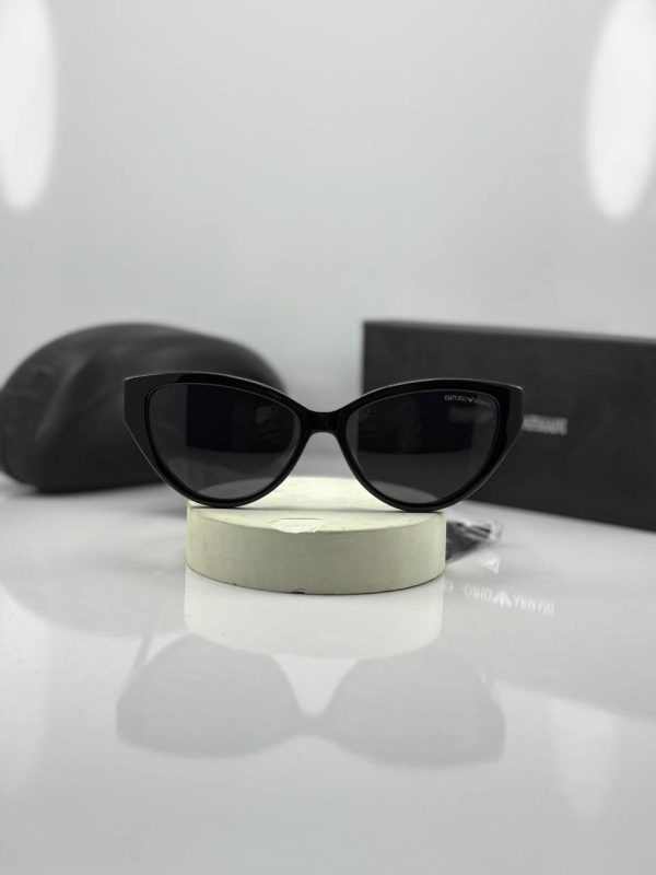 عینک EMPORIO ARMANI مشکی براق - Image 4