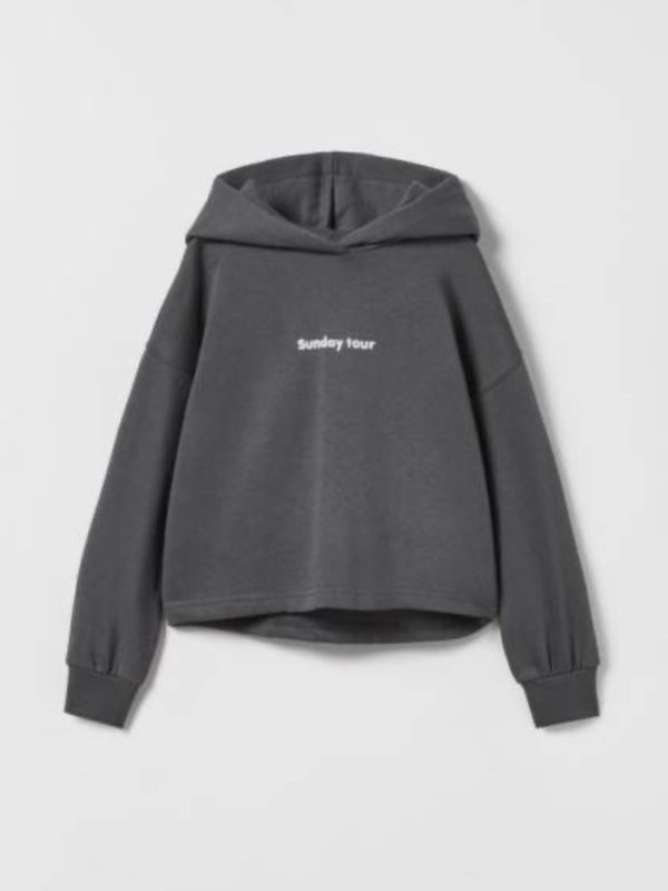 هودی کراپ شلوار بگ بچگانه ZARA - Image 2