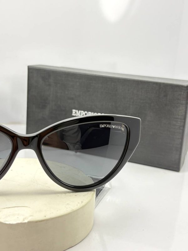 عینک EMPORIO ARMANI مشکی براق - Image 3