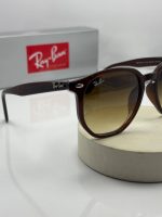 عینک ریبن rb-4306 قهوه ای شفاف عدسی هایلایت - Image 2