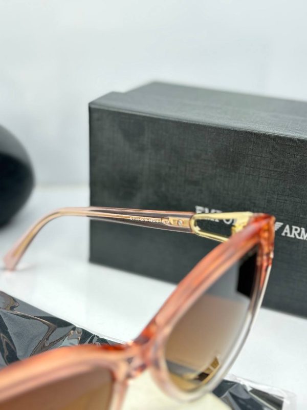 عینک EMPORIO ARMANI صورتی شفاف - Image 4