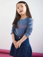 بلوز نخی جلو گلدوزی sinsay