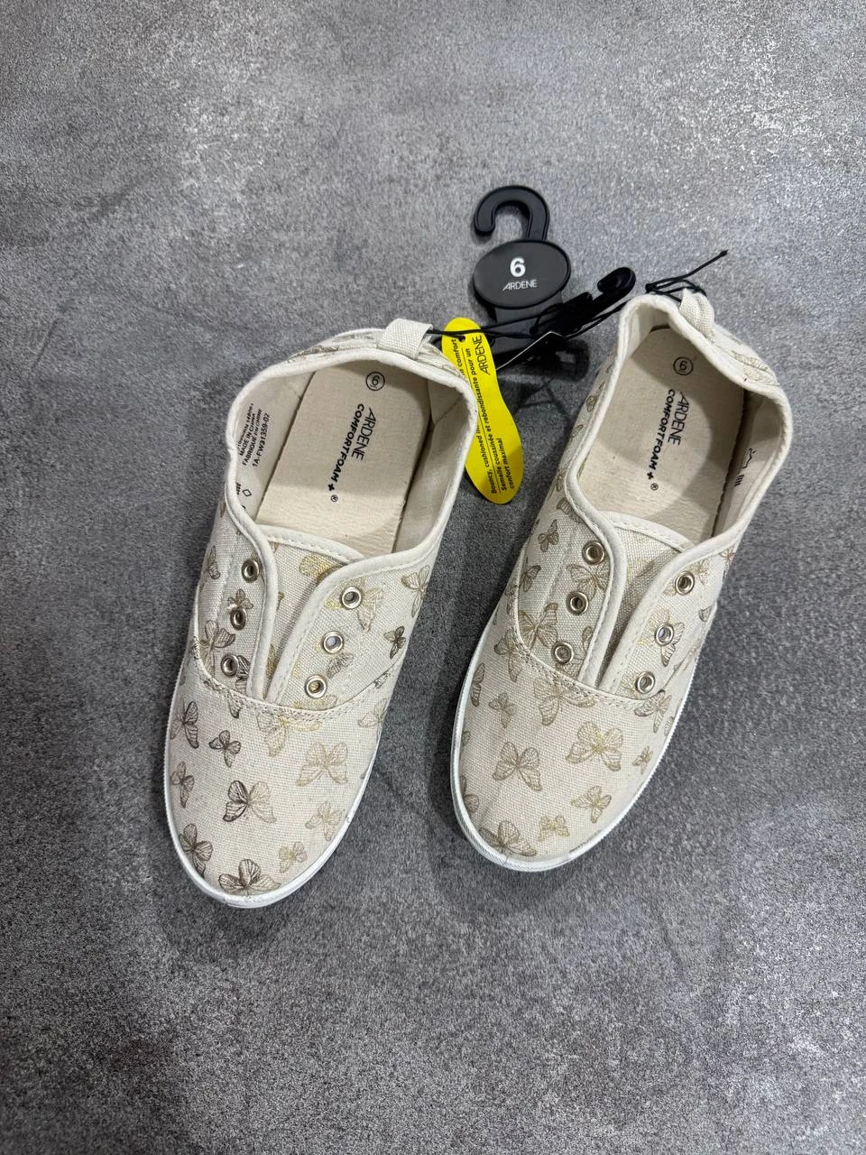 IMG_20250907_232840_682 کالج Basic Butterfly Slip-On Sneakers - Image 1