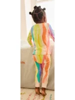 ست بچگانه بلوز شلوار آبرنگی NEXT - Image 3