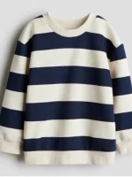 دورس بچگانه راه راه سرمه ای H&M