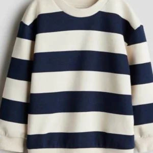 دورس بچگانه راه راه سرمه ای H&M