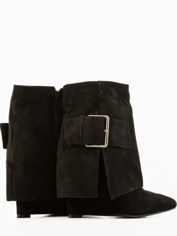 بوت زنانه مشکی asos - Image 2
