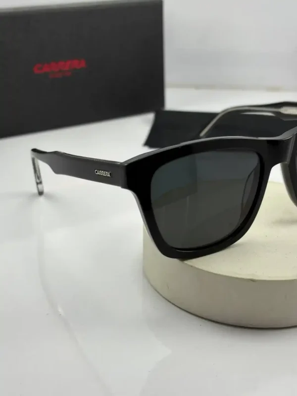 عینک carrera تمام مشکی براق - Image 3