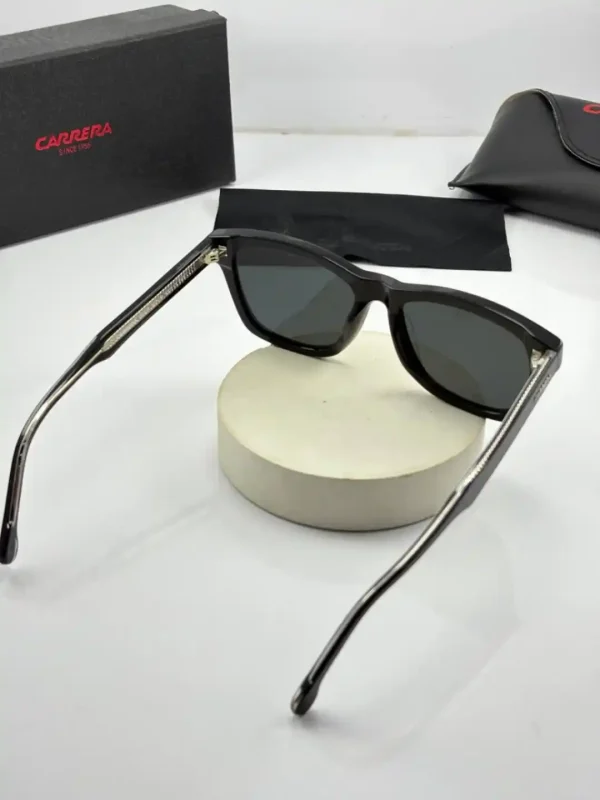 عینک carrera تمام مشکی براق - Image 4