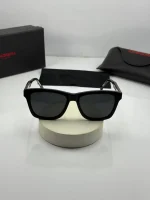 عینک carrera تمام مشکی براق - Image 2