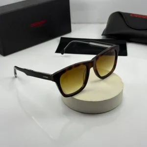 عینک carreraفریم هاوانا دسته مشکی عدسی هایلایت