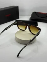 عینک carreraفریم هاوانا دسته مشکی عدسی هایلایت - Image 4