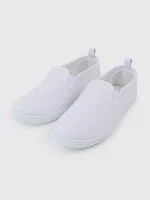 کالج Canvas Slip On Sneakers - Image 3