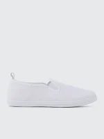 کالج Canvas Slip On Sneakers