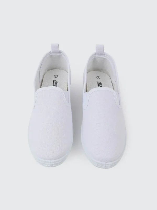 کالج Canvas Slip On Sneakers - Image 2