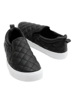 کالج Quilted Slip-On Sneakers - Image 2