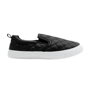 کالج Quilted Slip-On Sneakers