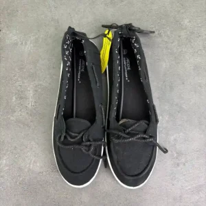 کالج Pleated Vamp Slip-On Sneakers