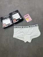 شورت سفید مدل boxer
