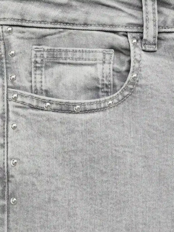 شلوار منگو طوسی پین‌دار - Image 6