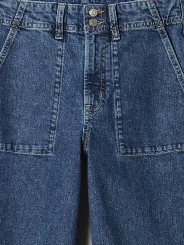شلوار آبی تیره gap - Image 4