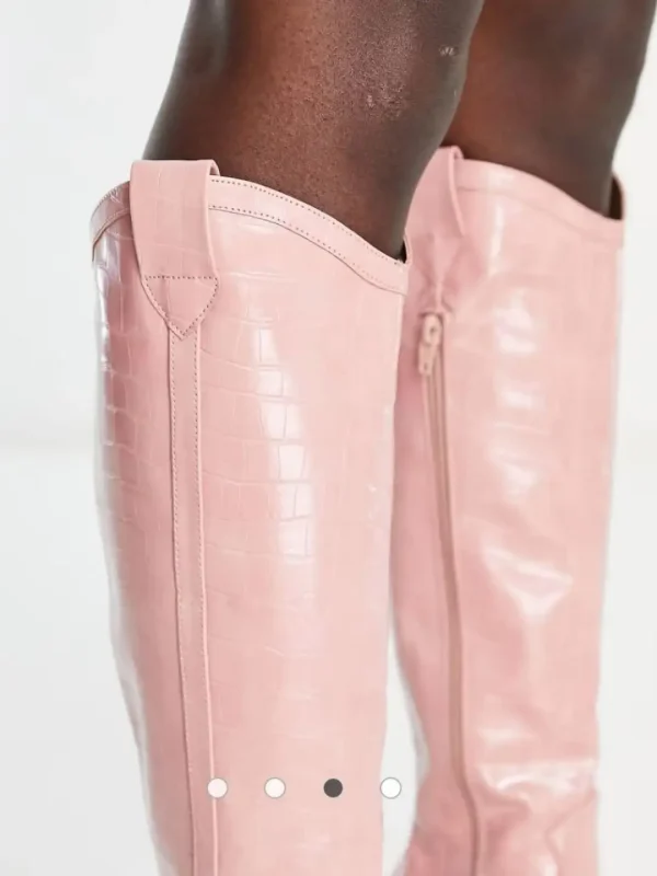بوت وسترن بلند زنانه – ASOS DESIGN - Image 3
