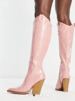 بوت وسترن بلند زنانه – ASOS DESIGN - Image 2
