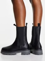 بوت چلسی مشکی asos - Image 4