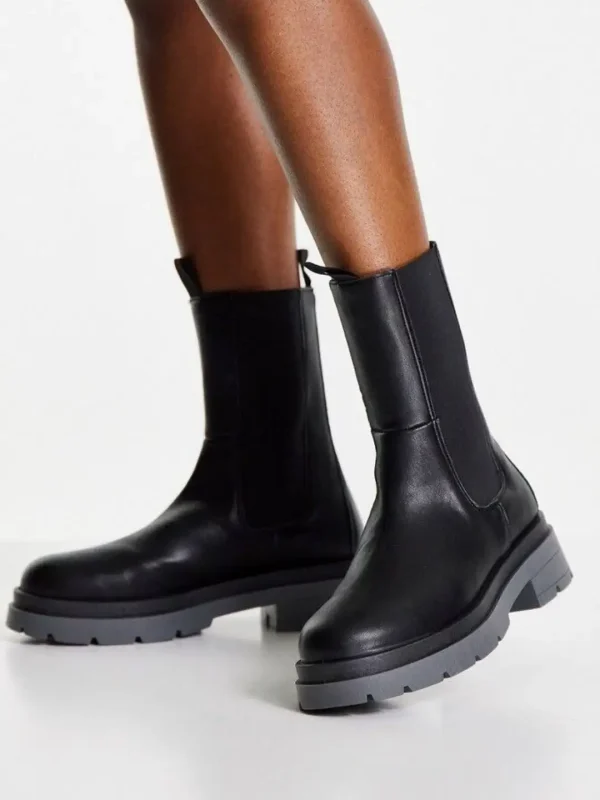 بوت چلسی مشکی asos - Image 2
