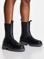 بوت چلسی مشکی asos - Image 3