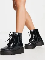 نیمبوت لِیسآپ Wellie مشکی - Image 4