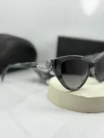 عینک EMPORIO ARMANI فریم و دسته طوسی عدسی هایلایت مشکی - Image 3