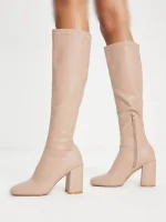 بوت نیم زیب بلند asos - Image 2