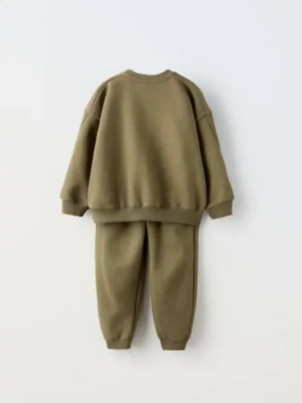 ست دورس اسلش سبز لجنی بچگانه ZARA - Image 3