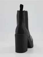 بوت طرح چلسی پاشنه بلوکی و ضخیم - Image 4