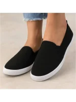 کالج Canvas slip-on espadrilles