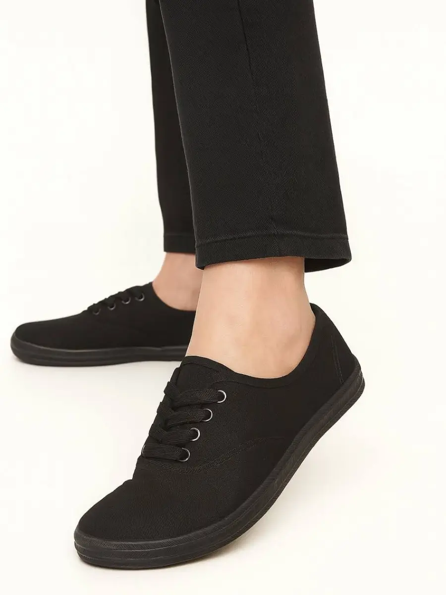 Picsart_25-11-23_10-53-38-705 کالج Women's Canvas Sneakers, Shengyi Shoes - Image 1