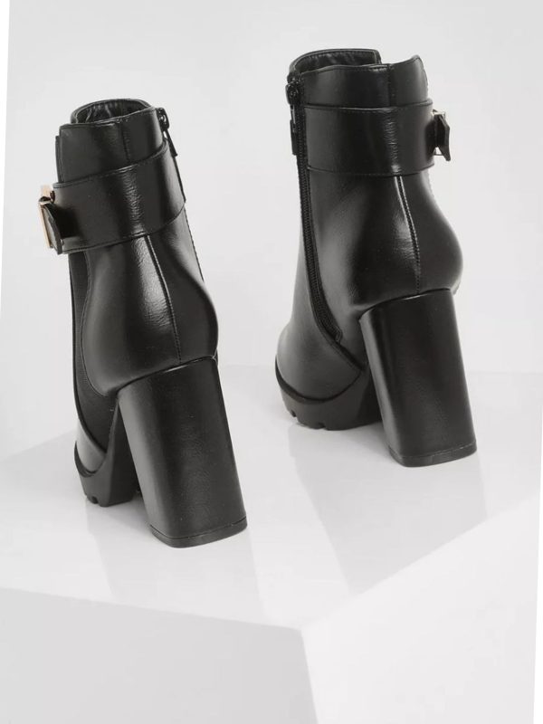 نیم‌بوت پهن سگک‌دار Boohoo - Image 4