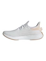adidas Women's Cloudfoam Pure, White/Sandy Pink Metallic - Image 3