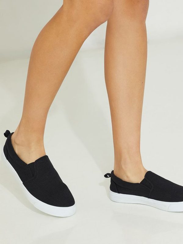 Low Top Slip-On Sneakers - Image 5